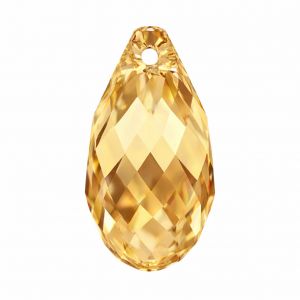 Kristall-Tropfen 17,0 x 8,5 mm Crystal Golden Shadow - 6010 MM 17,0 x 8,5 GSHA
