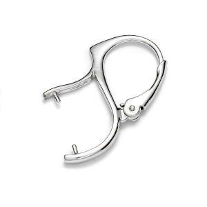 Brisur f&uuml;r Swarovski Anh&auml;nger und Perlen - BA 14 12x25 mm