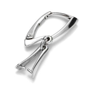 Ohrhaken klapp brisuren 925 silber - BA 27 11x26 mm