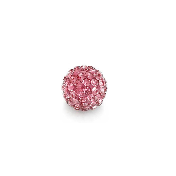 DISCOBALL 1 HOLE ROSE 6 MM