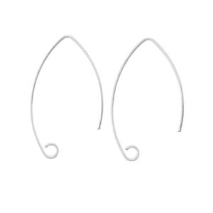 Earrings hooks - BRY 2 0,8x17,2x28,5 mm
