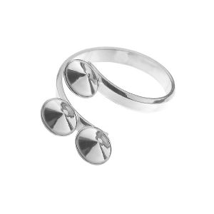 Silber ring basis - OKSV 1088  7MM TRIPLE RING