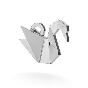 Origami schwan anhanger, ODL-00031