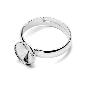 Silber ring basis U-RING OKSV 1122 ver.3 10 mm (1122 SS 47)