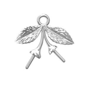 Anh&auml;ngerschlaufe kirschen ODL-00073 14x17 mm (5818 MM 8)