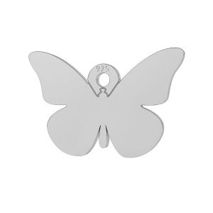 Schmetterling anhänger, LK-0611 - 0,50 9,3x13,9 mm