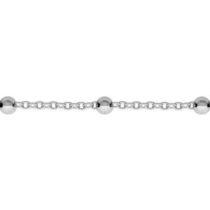 Anker sterling silber kette in metern - A 030 PL 2,0 1x2 mm