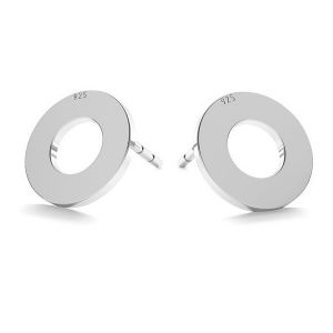Runde ohrstecker KLS LK-0671 - 0,50 9x9 mm
