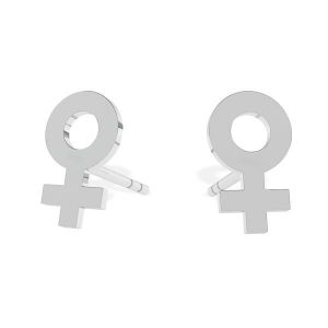 Frauen symbol ohrringe, LK-1310 - 0,50 - KLS