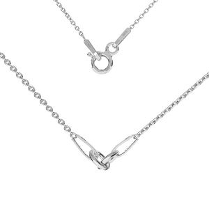 Kette basis für armband, sterling silber 925, S-CHAIN 2 (A 030)