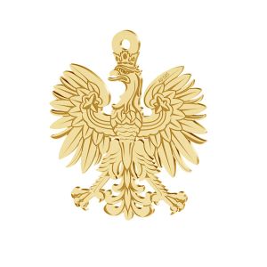 Klee anhänger, 14K gold LKZ-00471 - 0,30