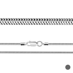 Flexible Schlangenkette*silber 925*CSTD 2,4 (34 cm)