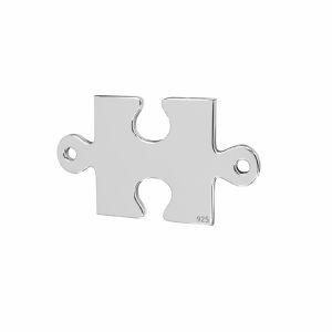Puzzle anhänger*Sterlingsilber 925*LKM-2421 - 0,50 11,1x19 mm