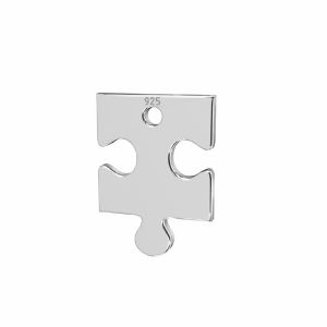 Puzzle anhänger*Sterlingsilber 925*LKM-2420 - 0,50 14x24 mm