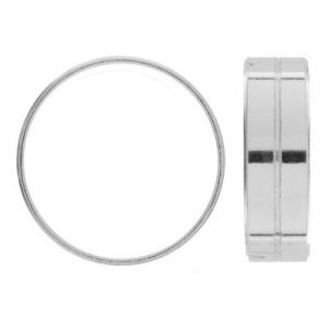 Ring sterling silber 925, RING 01430 7 mm - L (16,17,18)