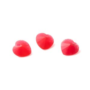 Rosa jade HERZ 10 MM GAVBARI, halbedelstein 