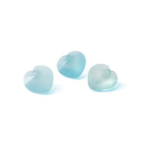 Aquamarin-Onyx HERZ 10 MM GAVBARI, halbedelstein 
