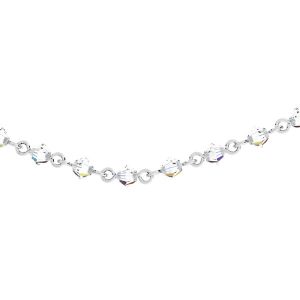 Gavbari Bicone Massenkette, GAVBARI BICONE CHAIN 4MM AB