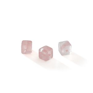 Rose Onyx WÜRFEL 6 MM GAVBARI, halbedelstein 