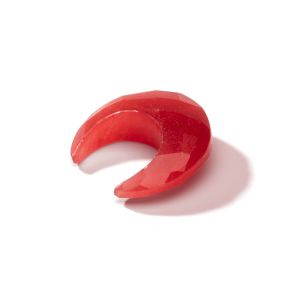 Rote Jade MOND 20 MM GAVBARI, halbedelstein 