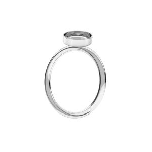 Runder ring, sterling silber 925, RING FMG-R - 2,10 6x17,4 mm