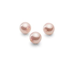 Runden natürliche Rosa Perlen 8 mm 2H, GAVBARI PEARLS