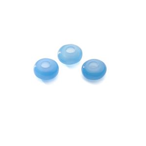 DONUT blau onyx 2,9x8 mm GAVBARI, halbedelstein GAVBARI