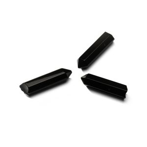 EISZAPFEN Anhänger schwarzer onyx 30 mm, halbedelstein 