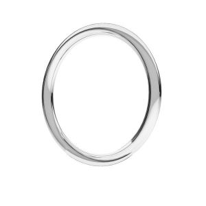 Runder ring, sterling silber 925, OB 1,9x17,4 mm