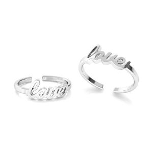 Love ring, silber 925, U-RING ODL-00686 18,9x19 mm