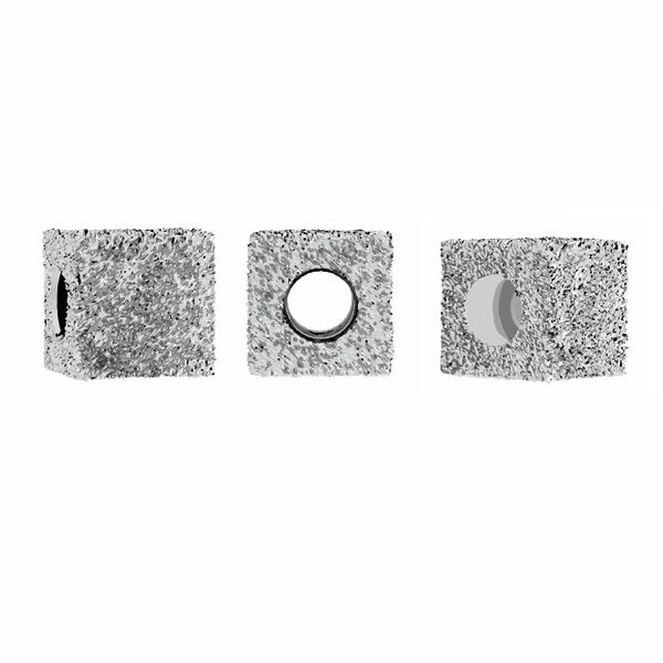 Würfel perlen anhänger*silber 925*BDS OWS-00207 5,3x5,3 mm