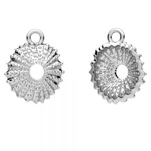 Seeigel anhänger*Sterlingsilber 925*ODL-01148 13x15,7 mm
