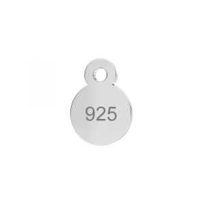 Herz mini anhänger silber 925, LKM-3272 - 0,50 5x7 mm