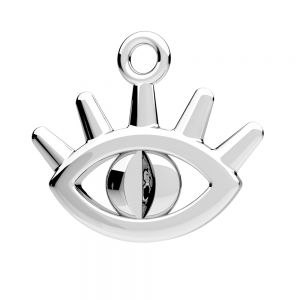 Auge des Propheten anhänger, silber 925, ODL-01215 13,7x15,6 mm