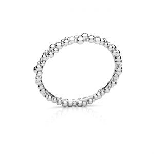 Balle ring*sterling silber 925*ODL-01304 1,7x2,4 mm R-13