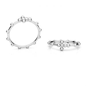 Rosenkranz ring, silber 925, RING OWS-00642 5,8x20,5 mm R-11