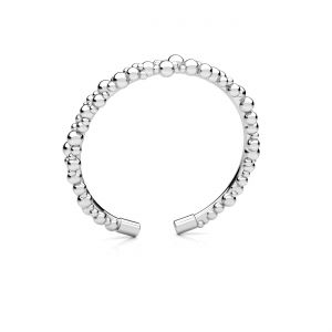 Einfacher ring*silber 925*U-RING ODL-01463 2,5x2,5 mm