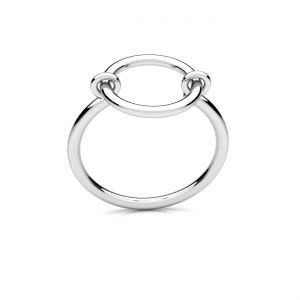 Runder ring, silber 925, RING OWS-00551 12x21,3 mm R-13