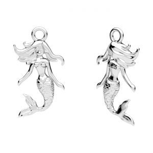 Anhänger - Engel*silber AG 925*CON-1 OWS-01110 9,5x17,1 mm