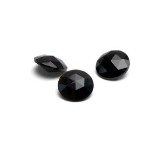 Runder Stein, Kegelschliff - Onyx 12 MM