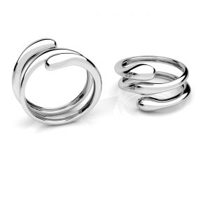 Universeller Ring - Tropfen*silber AG 925*U-RING OWS-01178 16,5x20,8mm