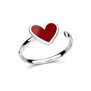 Universeller Ring - Kugeln*silber AG 925*U-RING OWS-01185 8,8x18,8 mm ver.3