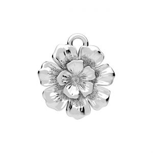 Anhänger - Blume*silber AG 925*CON-1 ODL-01629 13x14 mm