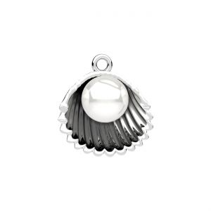 Anhänger Drache - weiße Perle 8mm*Sterlingsilber AG 925*CON-1 ODL-01620 15,7x17 mm ver.2