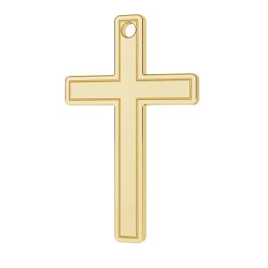 Kreuz anh&auml;nger 14K gold LKZ-00027 - 0,30 mm