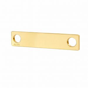 Rechteck anh&auml;nger*gold AU 375*LKZ9K-30008 - 0,30 5x23 mm