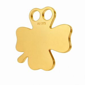 Klee anh&auml;nger*gold AU 375*LKZ9K-30002 - 0,30 12x12 mm
