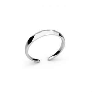 Universeller Ring - facettiert*silber AG 925*U-RING ODL-01655 3,5x19,5 mm